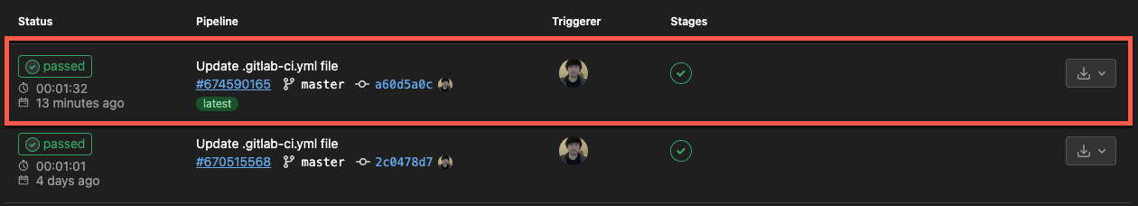 Build and Push Passed
