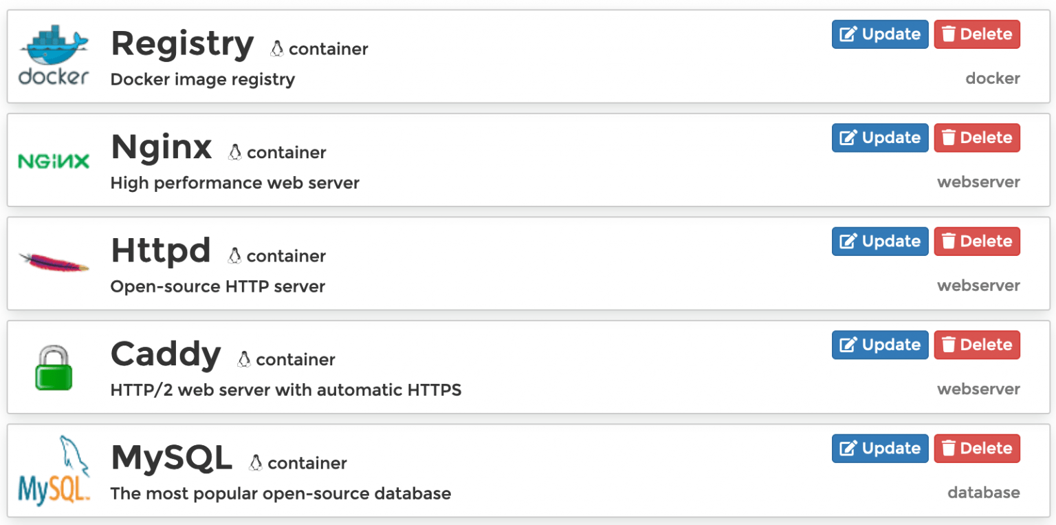 Portainer-Application-Template