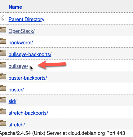 Debian Bullseye Cloud Image