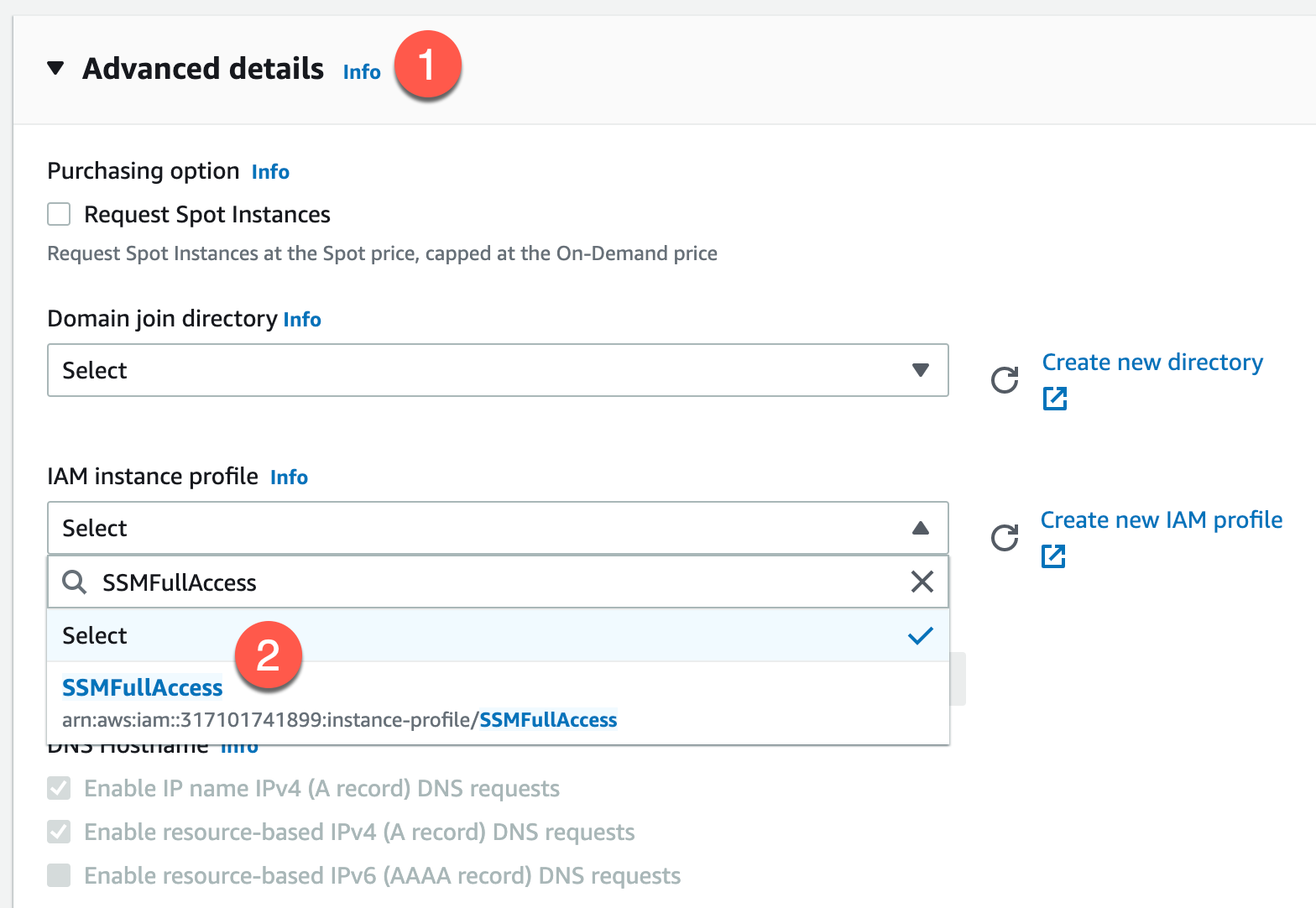 IAM Instance Profile