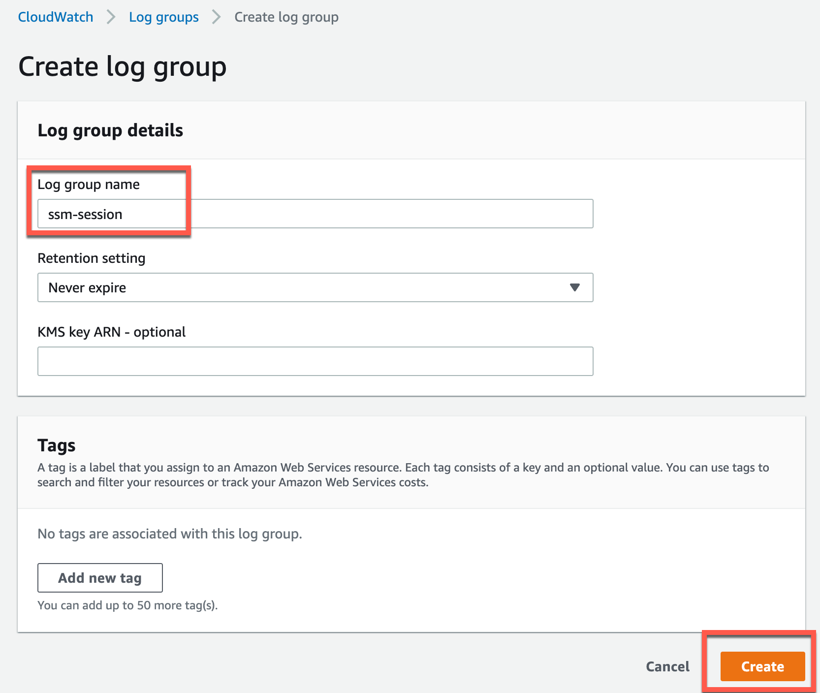 Log Group Name